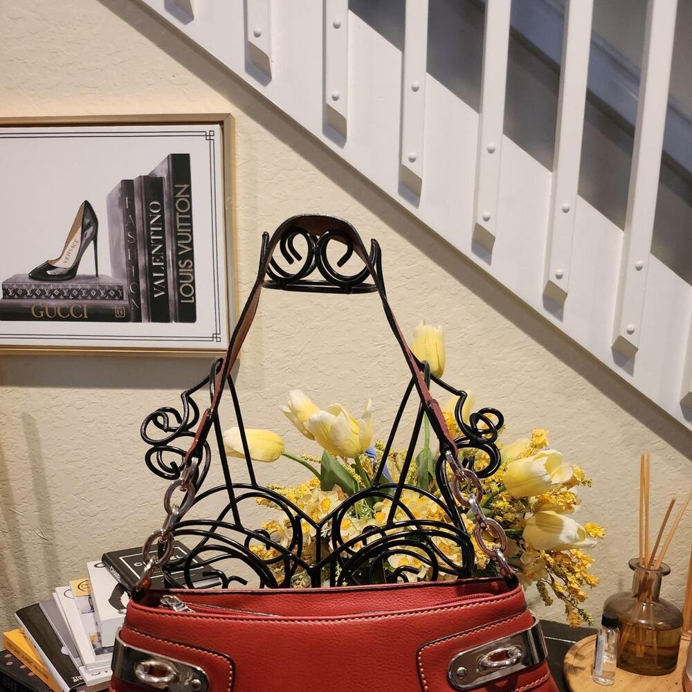 Tous pebbled leather shoulder bag